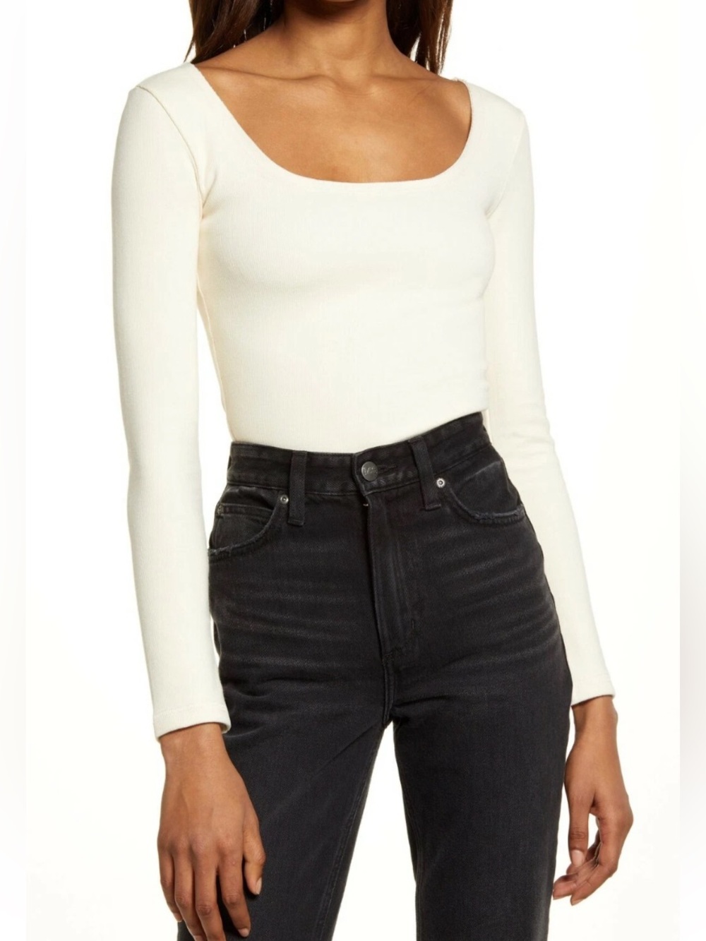 ALLSAINTS Jamie Square Neck Bodysuit. Never used. Size US 4. All Saints